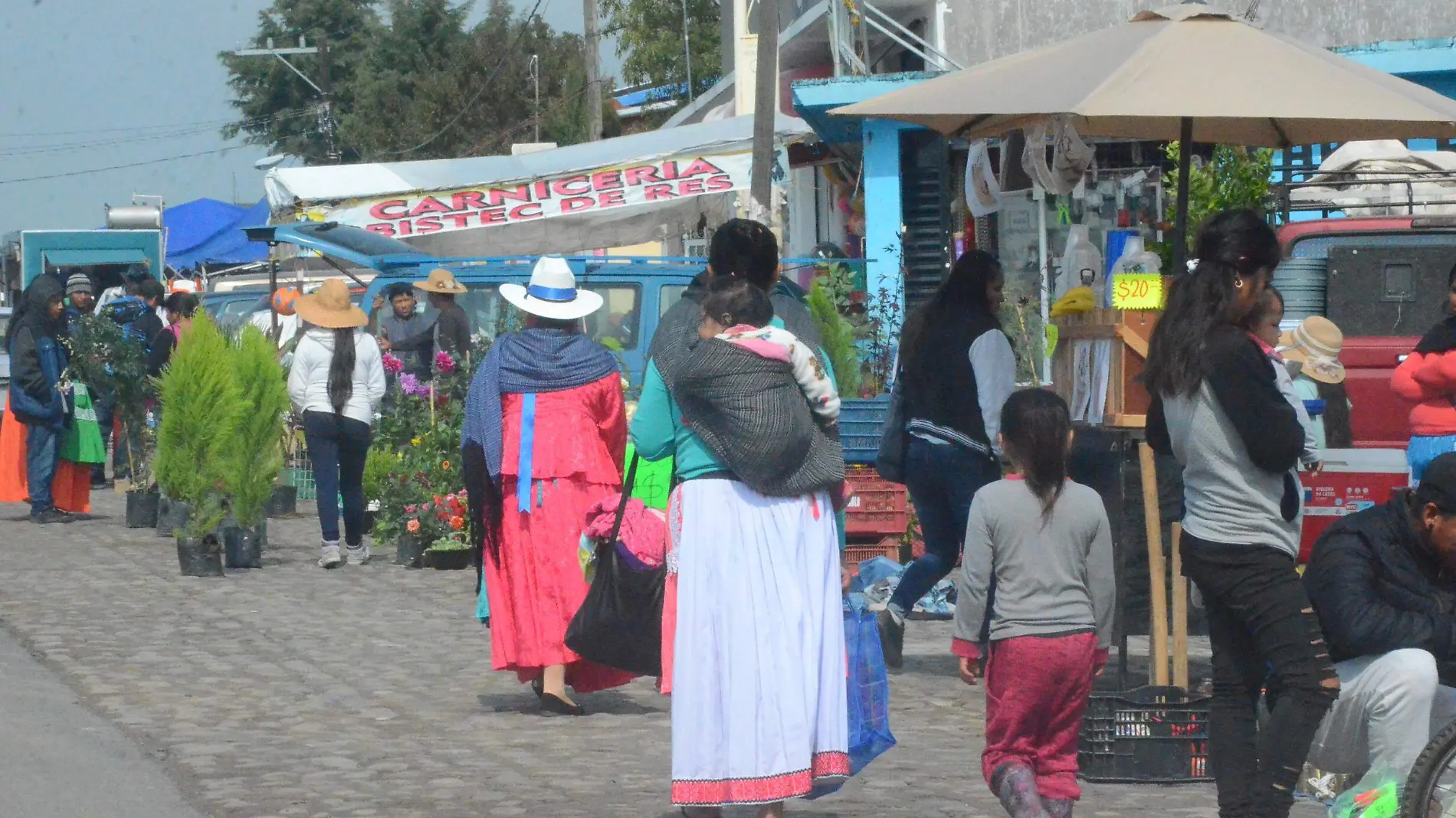 Gestionan apoyos para combatir el rezago social en los barrios de San Ildefonso.  Archivo.